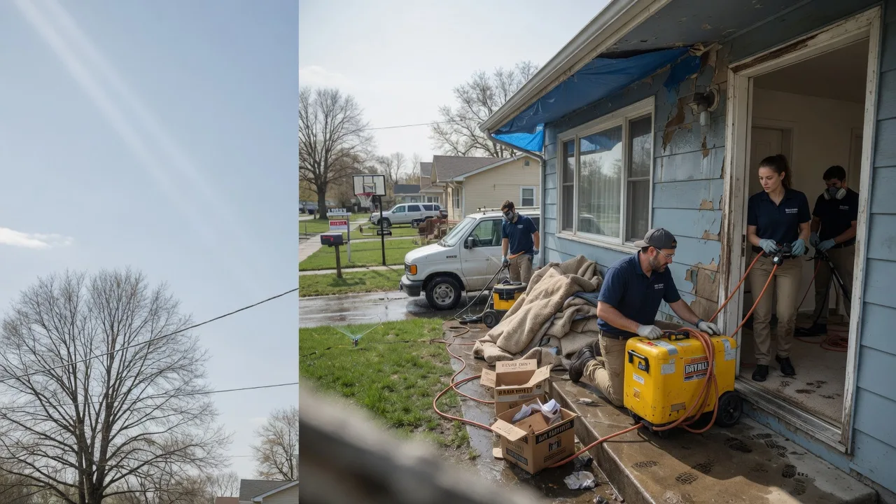 Basement Flood Cleanup in Springville, IN near me
